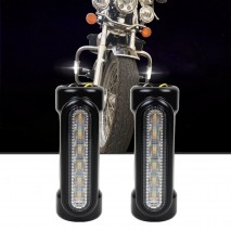 Přídavné LED světlo na padací rám Harley-Davidson