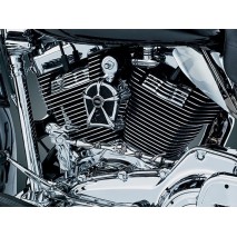 Chromovaný ozdobný kryt houkačky Harley Davidson
