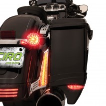 LED osvětlení mezi boční kufry a blatník Harley-Davidson
