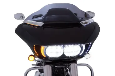 LED lišta na přední masku Harley-Davidson