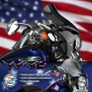 Kouřové plexisklo STINGER Harley-Davidson Dyna