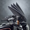 Polohovatelné černé plexi Gladiator Harley-Davidson
