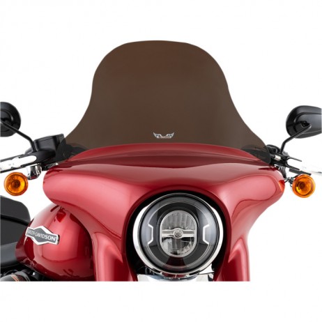 Tmavě černé 10" plexisklo Harley-Davidson Softail Sport Glide