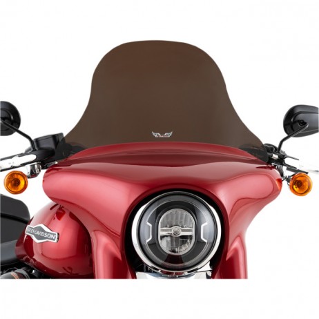 Tmavě černé 12" plexisklo Harley-Davidson Softail Sport Glide