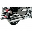Chromovaný Vance & Hines výfuk MONSTER ROUNDS Harley Davidson
