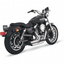 Chromované koncovky výfuku SHORTSHOTS STAGGERED Harley-Davidson