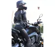 Trilobite - Dámské kožené motocyklové legíny - černé Trilobite - Dámské kožené motocyklové legíny - černé