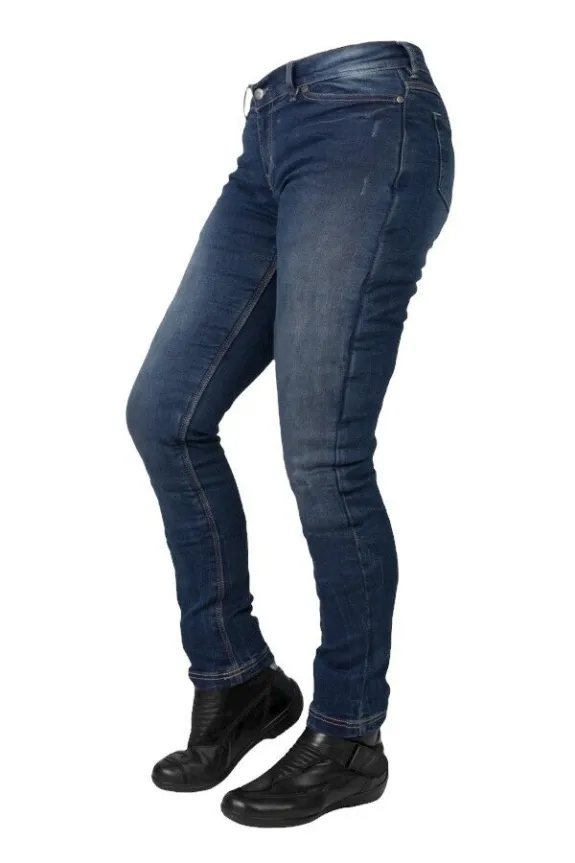 Bull-it - Zkrácené dámské motocyklové kalhoty SR6 Vintage - modré