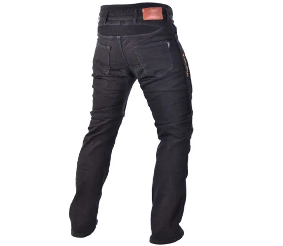 Trilobite - Pánské motocyklové kalhoty Regular FIT z kevlaru parado 661 - černé