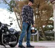 Trilobite - Regular FIT Zkrácené pánské motocyklové kalhoty z kevlaru Parado 661 - modré Trilobite - Regular FIT Zkrácené pánské motocyklové kalhoty z kevlaru Parado 661 - modré