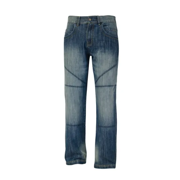 Bull-it - Prodloužené pánské motocyklové kalhoty Ice Blue SR4 - velikost 34