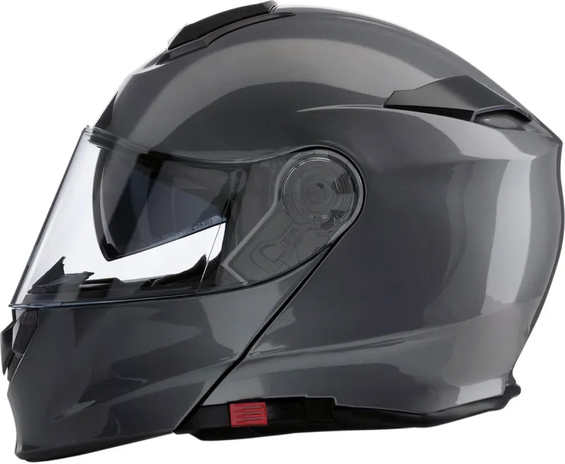 Z1R - Solaris Flip-up motocyklová helma - lesklá šedá Z1R - Solaris Flip-up motocyklová helma - lesklá šedá