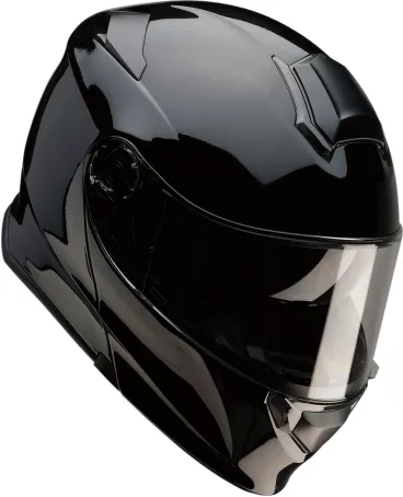 Z1R - Solaris Flip-up motocyklová helma - lesklá šedá