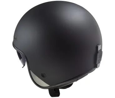 LS2 - Otevřená motocyklová helma OF601 BOB II SOLID černá matná