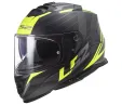 LS2 - Integrální - Uzavřená motocyklová helma FF800 STORM II NERVE M.BLACK H-V YELLOW-06 LS2 - Integrální - Uzavřená motocyklová helma FF800 STORM II NERVE M.BLACK H-V YELLOW-06