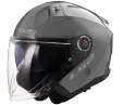 LS2 - Motocyklová přilba s otevřeným obličejem OF603 INFINITY II SOLID NARDO GREY-06 LS2 - Motocyklová přilba s otevřeným obličejem OF603 INFINITY II SOLID NARDO GREY-06