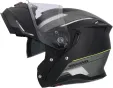 Shiro - Sklopní motocyklova helma - matná černá - zelená