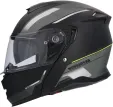 Shiro - Sklopní motocyklova helma - matná černá - zelená