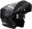 Shiro - Sklopní motocyklova helma - matná černá - zelená