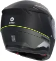 Shiro - Sklopní motocyklova helma - matná černá - zelená