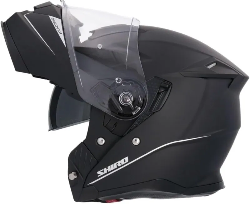 Shiro – Sklopní motocyklova helma – matná černá