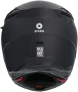 Shiro – Sklopní motocyklova helma – matná černá