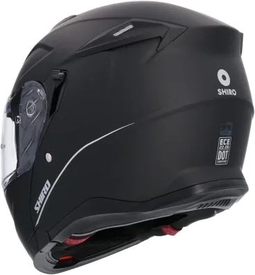 Shiro – Objevte sklopnou motocyklovou helmu – matná černá