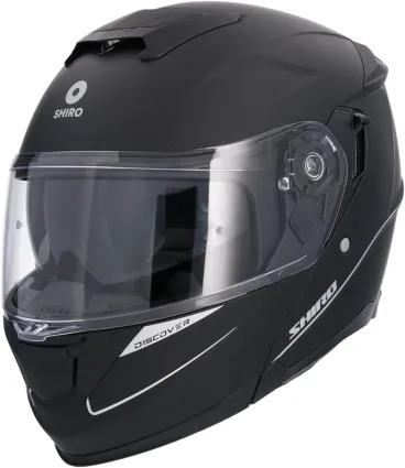 Shiro – Objevte sklopnou motocyklovou helmu – matná černá
