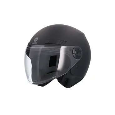 Shiro - Kyoto Otevřená přilba na motocykl/skútr - matná černá