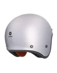Shiro – retro otevřená motocyklová helma Dallas – matná stříbrná Shiro – retro otevřená motocyklová helma Dallas – matná stříbrná