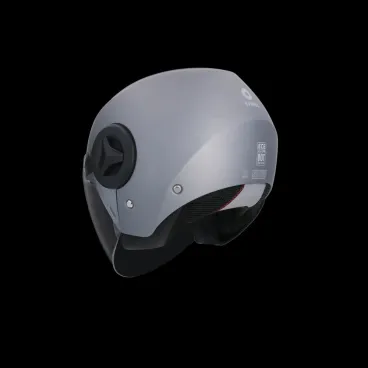 Shiro - Athény otevřená motocyklová helma - matný titan