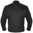Pánská nepromokavá bunda HARDY WAX BLACK pro motocyklisty - 4XL