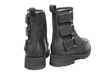 Rooster - Pánské kožené motorkářské boty