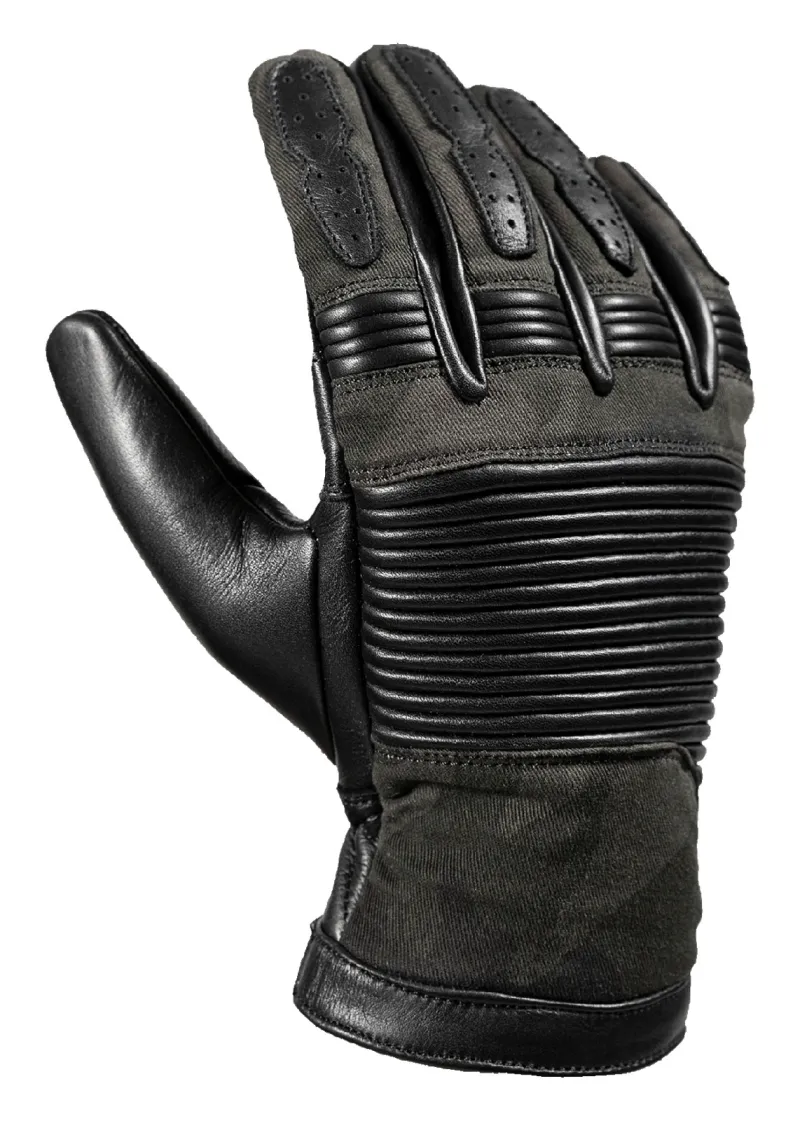 John Doe - Motocyklové rukavice DURANGO BLACK/CAMOUFLAGE - XTM - velikost M