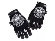 Piston Skull – pánské textilní motocyklové rukavice