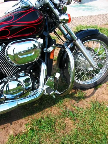 STYLE - CLASSIC - Přední padací rám pro Honda VT 750 Shadow Spirit, Black Widow RC 48 do ’07 r.