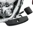 Stupačky / desky řidiče pro Harley-Davidson Touring, Softail, Trike 1986–2020 – černé