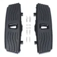Stupačky / desky řidiče pro Harley-Davidson Touring, Softail, Trike 1986–2020 – černé