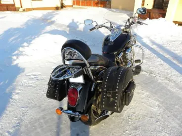 Zadní nosič zavazadel pro originální opěradlo pro Kawasaki VN2000