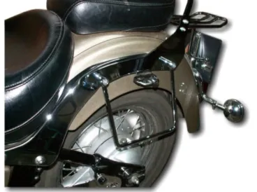 ROAD - Držáky bočních brašen pro YAMAHA Drag Star XVS 1100 Custom