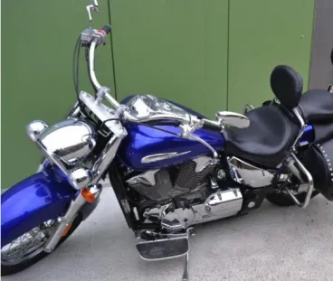 MOTON - Opěrka řidiče s regulací sklonu pro Honda VTX 1300 RETRO