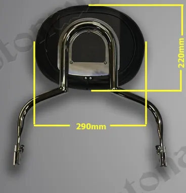 MOTON - Opěrka řidiče s regulací sklonu pro HONDA SHADOW 1100/VT 1100