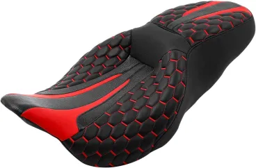 Jednodílné kožené sedlo pro Harley Davidson Touring 2009-2020