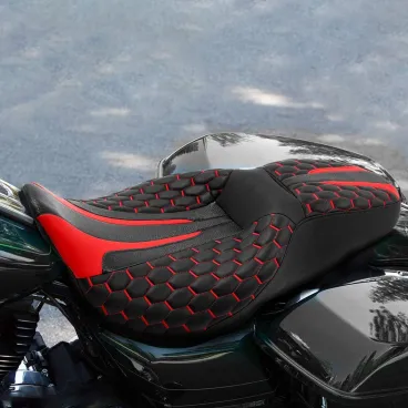 Jednodílné kožené sedlo pro Harley Davidson Touring 2009-2020