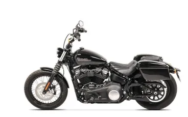 Univerzální plastové boční kufry pro motocykly, uzamykatelné - 2ks (pár), černé