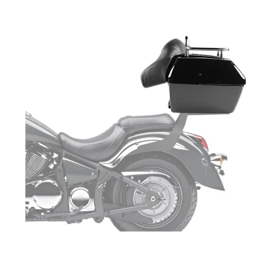 Zadní plastový kufr s nosičem a opěrkou spolujezdce