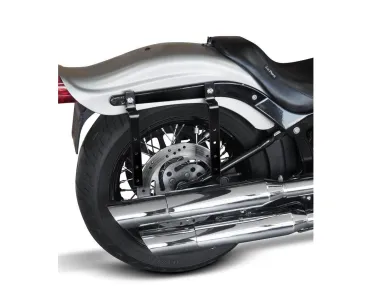 Univerzální plastové boční kufry se směrovkami pro motocykly, uzamykatelné - 2ks (pár), černé