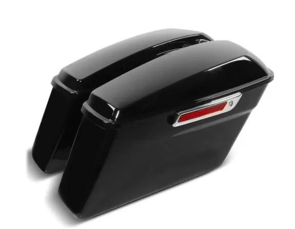 Plastové boční kufry se zamýkáním pro motocykly - typ 2