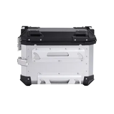 Hliníkové boční kufry na motocykl - 30L - stříbrné (pár)