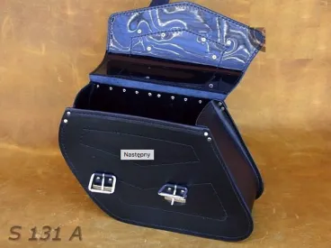 Kožené boční brašny 2KS (S131A)